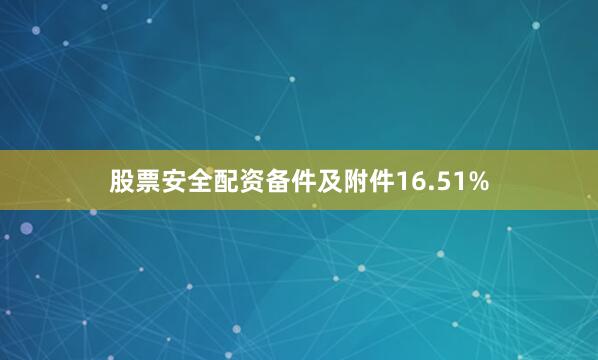 股票安全配资备件及附件16.51%